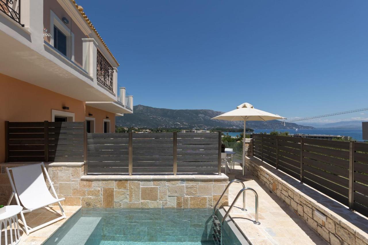 Onore Luxury Suites Kato Korakiana ภายนอก รูปภาพ